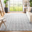 Damalis Geometric Handmade Flatweave Black/Ivory Area Rug-30033475