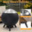 26 Inch  Smokeless Firepit,Stainless Steel Outdoor Fire Pit for Outside , Portable Wood Burning Grill-119304331