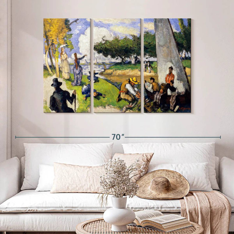 The Fishermen, 32" H x 50" W