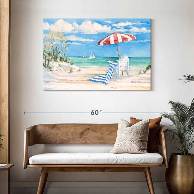 Gillard Beaches de Floride, H 30 po x l 45 po