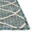 Tapis treillis intérieur / extérieur Teal Gitter-606288610