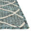 Tapis treillis intérieur / extérieur Teal Gitter-606288622