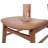Modern Rectangular Dining Table Set With Upholstered Dining Side Chairs With Curved Back & Solid Wood Legs For Dining Room/Living Room-1038377845-1038377867