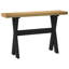 120cm Solid Wood Top Console Table