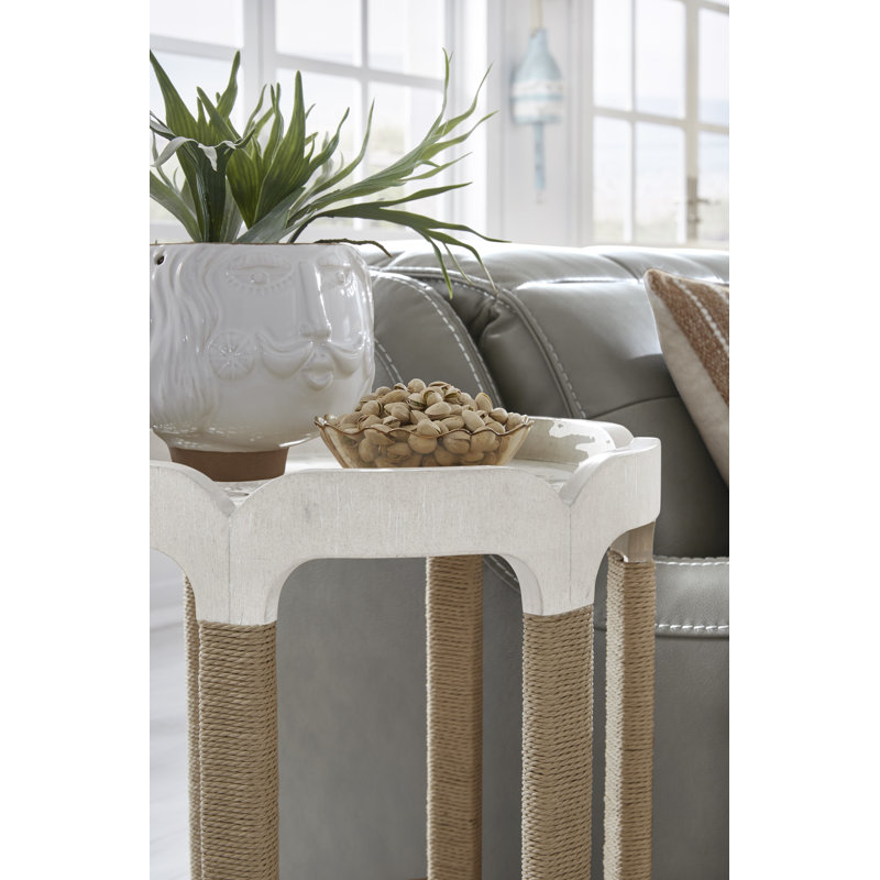 Regulski Nesting Cocktail Table With Drum Table, 3 Pieces: 2 Coffee Tables, End Table