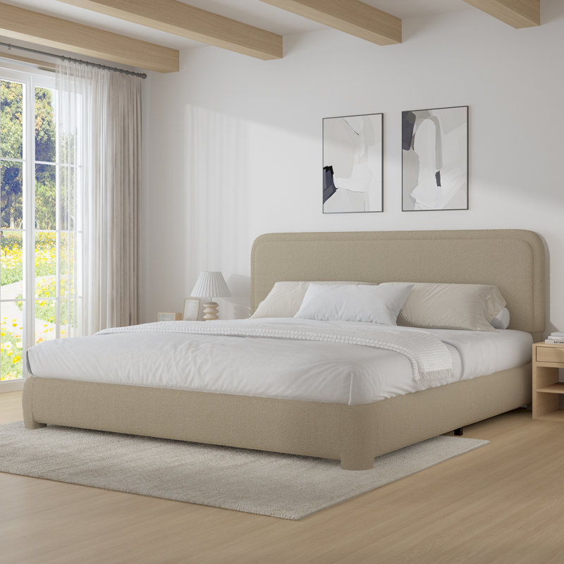 Ebern Designs Bensu Upholstered Platf...