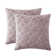 Topfinel Block Reversible Square Faux Fur Decorative Throw Pillow Cover