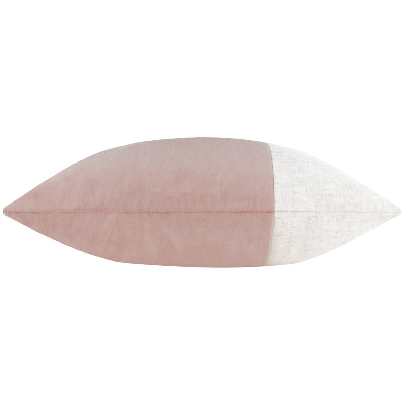Alaistair Square Throw Pillow Cover, Pink