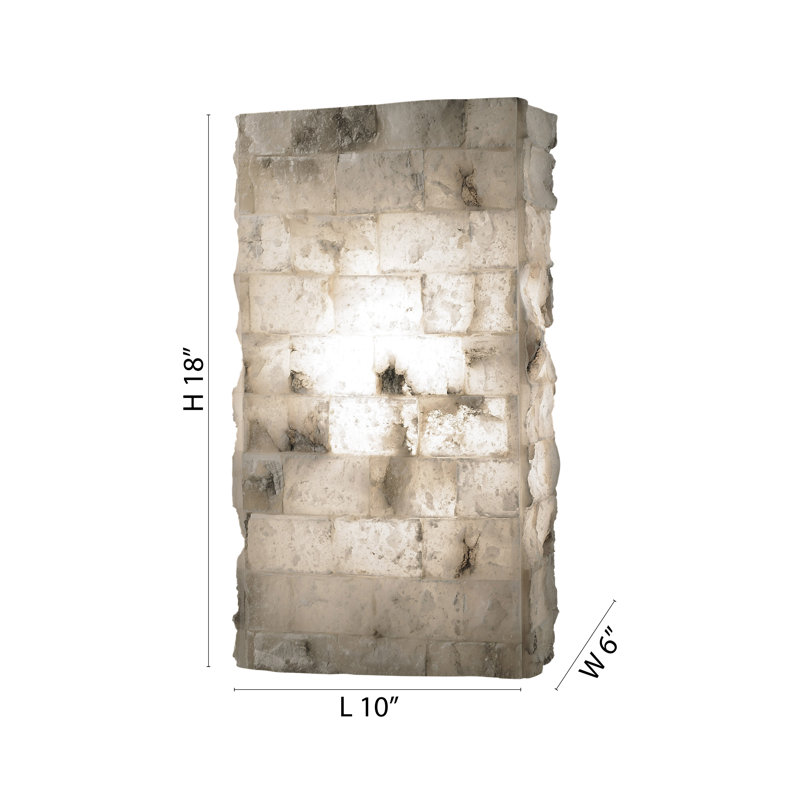 2-Light Chrome Wall Sconce With White Alabaster