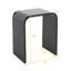 Table de bout en acrylique moderne Lucite