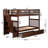 Henden Solid Wood Standard Staircase Bunk Bed with Twin Roll Out Trundle-17151616-37911658