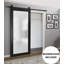 Planum Frosted Glass Wood Barn Door-49204391-49252674-49252675