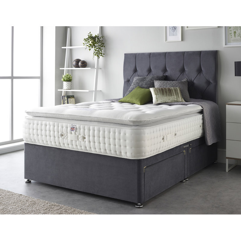 Aspire Pillow Top Pocket Sprung Mattress, Single (3')