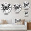 Horloge murale papillon-93379164