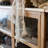 Burlywood Solid Wood+Tempered Glass Display Cases