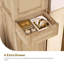 Grande armoire de rangement 67 po pour salle de bain