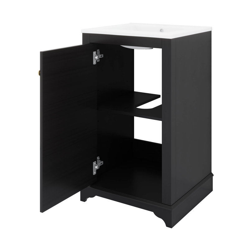 Ensemble de meuble-lavabo 20 po avec lavabo en céramique