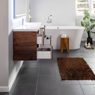 Meuble-lavabo simple avec plateau Jamarey 60