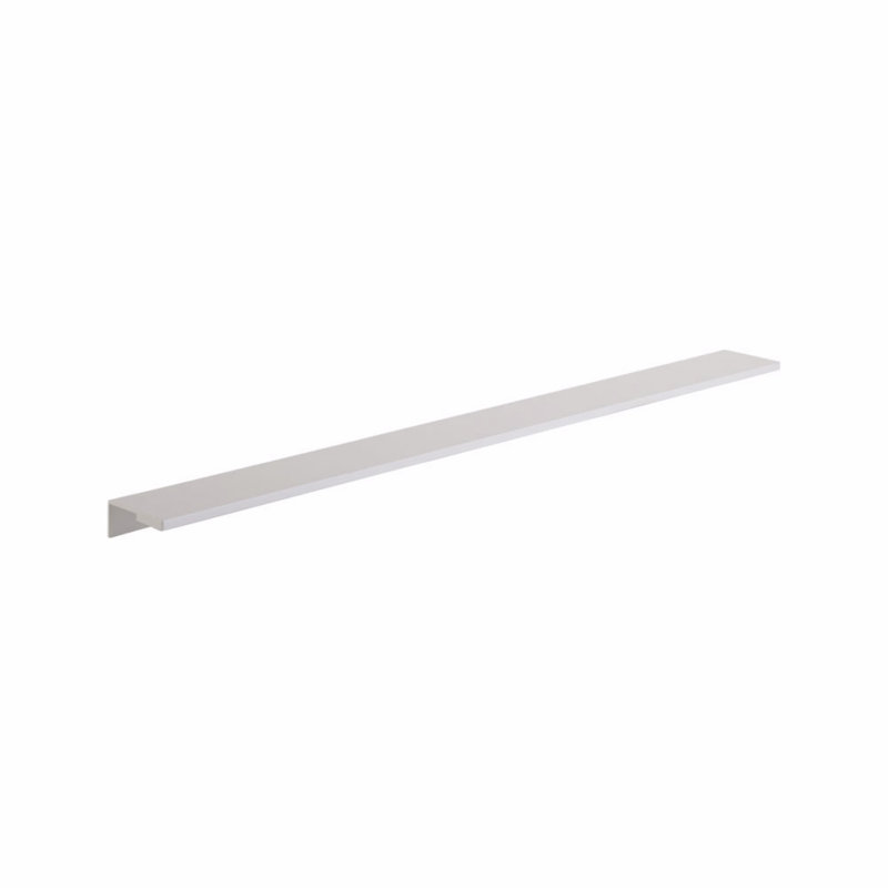 Borde 12 5/8" Center to Center Finger Pull, 12 5/8", Matte White