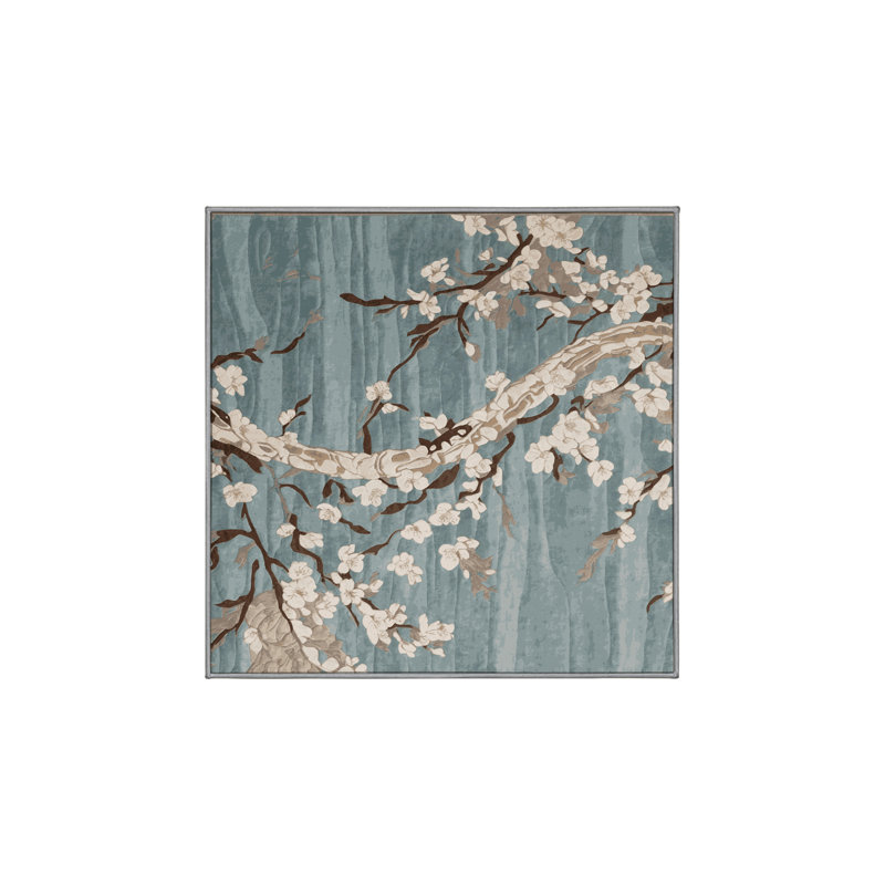 Silky Soft Plush Gray Area Rug, Square 7'