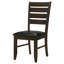 Chaise d'appoint en bois Springhill Cappuccino -9694167