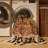 Machine Washable Persian Brown Area Rug-1468473996