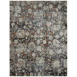 Area Rug in Gray