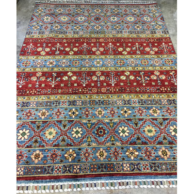 Multicolor Currant Khorjin 4'11" x 6'7"