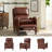 Neliyah 28.75" Wide Genuine Leather Recliner-105914579