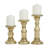 Wood Tabletop Candlestick Set-117423-109595607