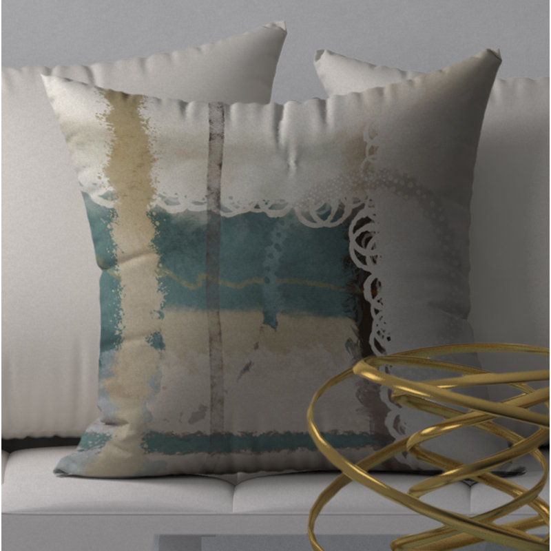  Housse et insert de coussin carré Sizzling Fetching, 20 po X 20 po