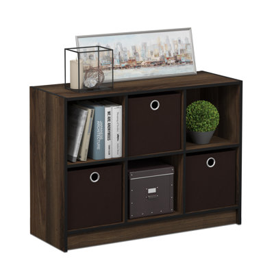 Anjay 59.9 cm H x 80.3 cm W Cube Bookcase
