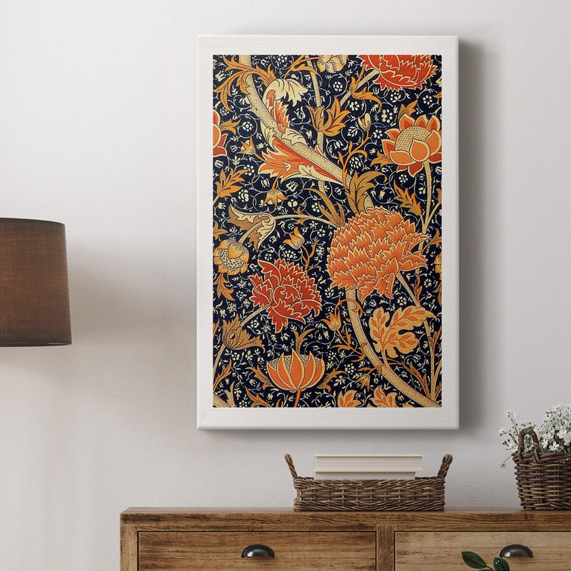 Vintage Abstract Print XXIV -Gallery Wrapped Cavas, 27" H x 18" W