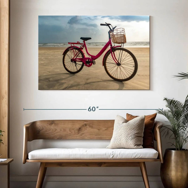 Vélo de plage rose Mehar, H 32 po x l 48 po
