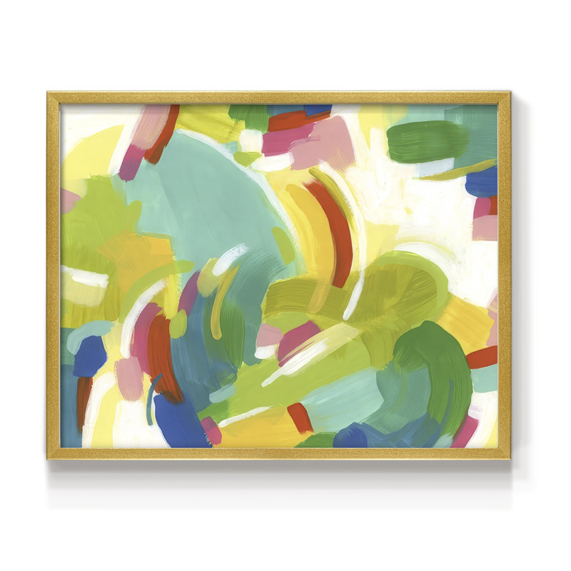 Half Turn II -Framed Print - Restickable, 8'' H x 10'' W