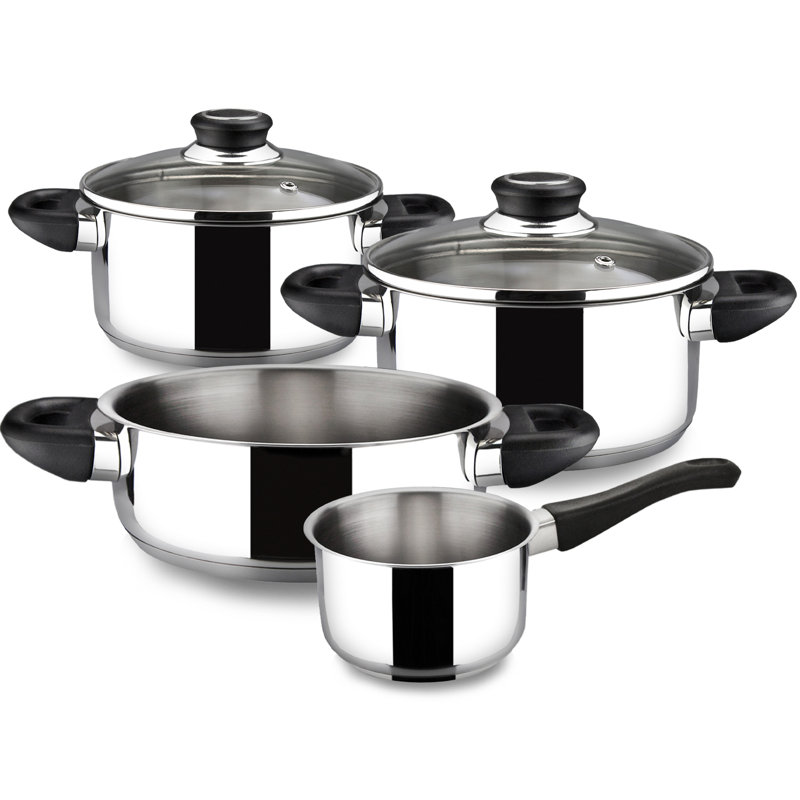 Magefesa Royal 6-Piece Stainless Steel Cookware Set
