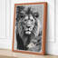 Noble Lion Modern - Wrapped Canvas-337173539-337173561