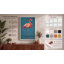 Graceful Flamingo Minimalist - Wrapped Canvas-113886394-113886369