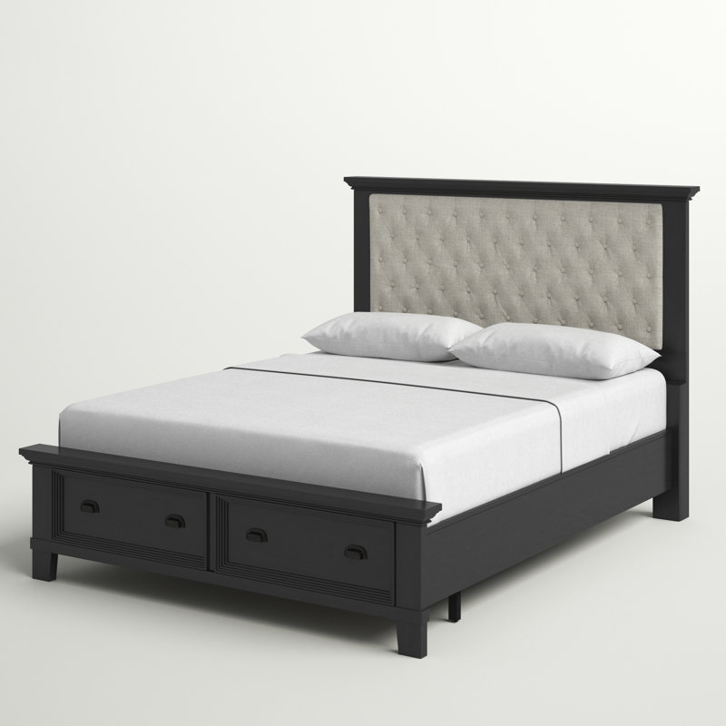 Arnuad Upholstered Platform Storage Bed, King
