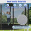 Harper&Bright Designs Round Backyard Trampoline with Safety Enclosure-116159931