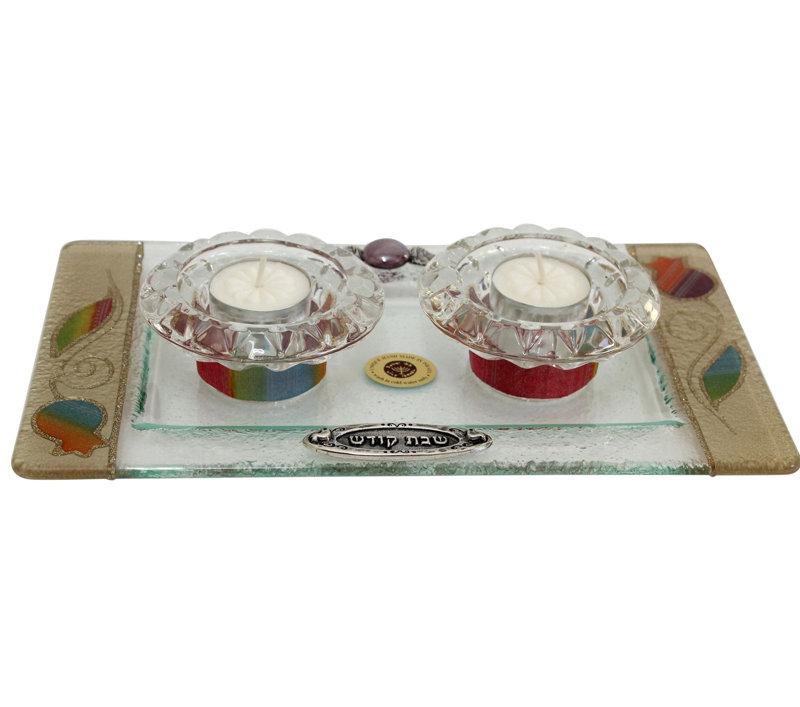 Glass Candlestick