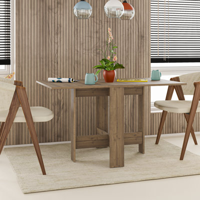 Artemio Rectangular Extendable Dining Table 130cm L x 76cm W - Drop Leaf Design for Small or Large Spaces