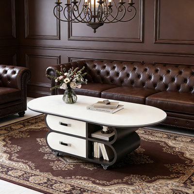 Table basse avec rangement