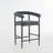 Boucle Fabric Counter Height Chairs-670868053