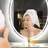 Molly Frameless Front Light and Backlit 3 Colors Dimmable Anti-Fog Oval Wall Bathroom Vanity Mirror-33212740