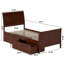 Lit plateforme en bois massif Fitzsimmons avec pied de lit et tiroirs de rangement assortis-928175318-848396257-848396270