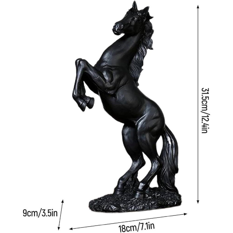 Figurines et sculptures d'animaux, Noir