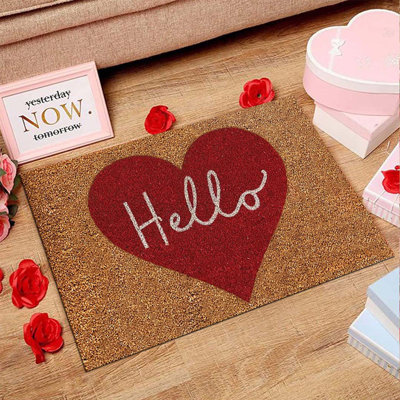 Paillasson pour la Saint-Valentin