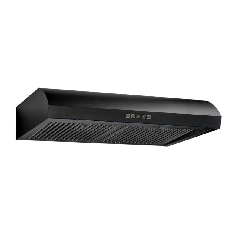 Under Cabinet Range Hood, Black
