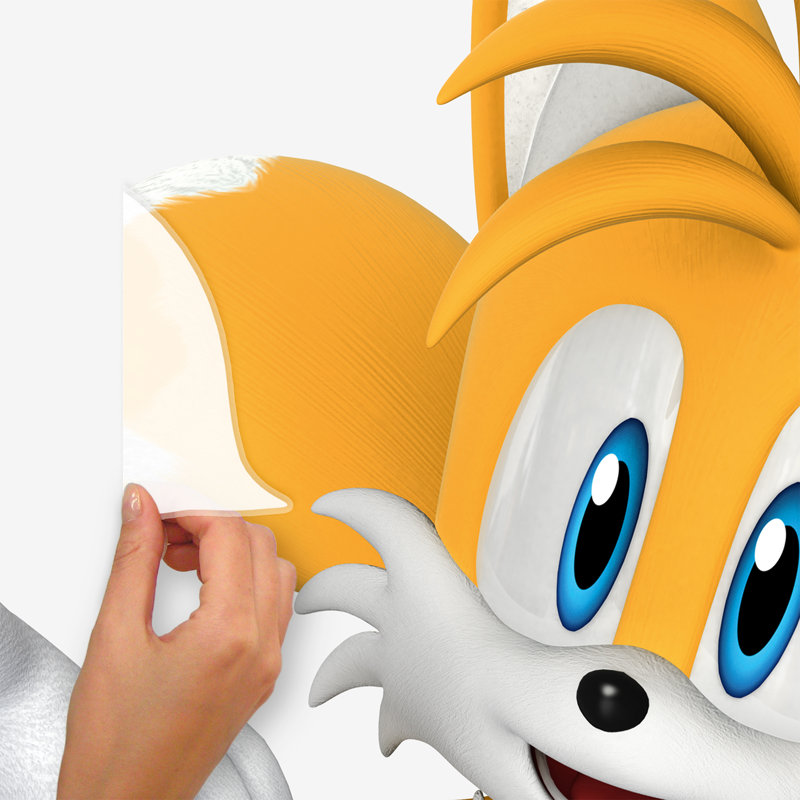 Sonic The Hedgehog Sonic and Tails Wall Decals